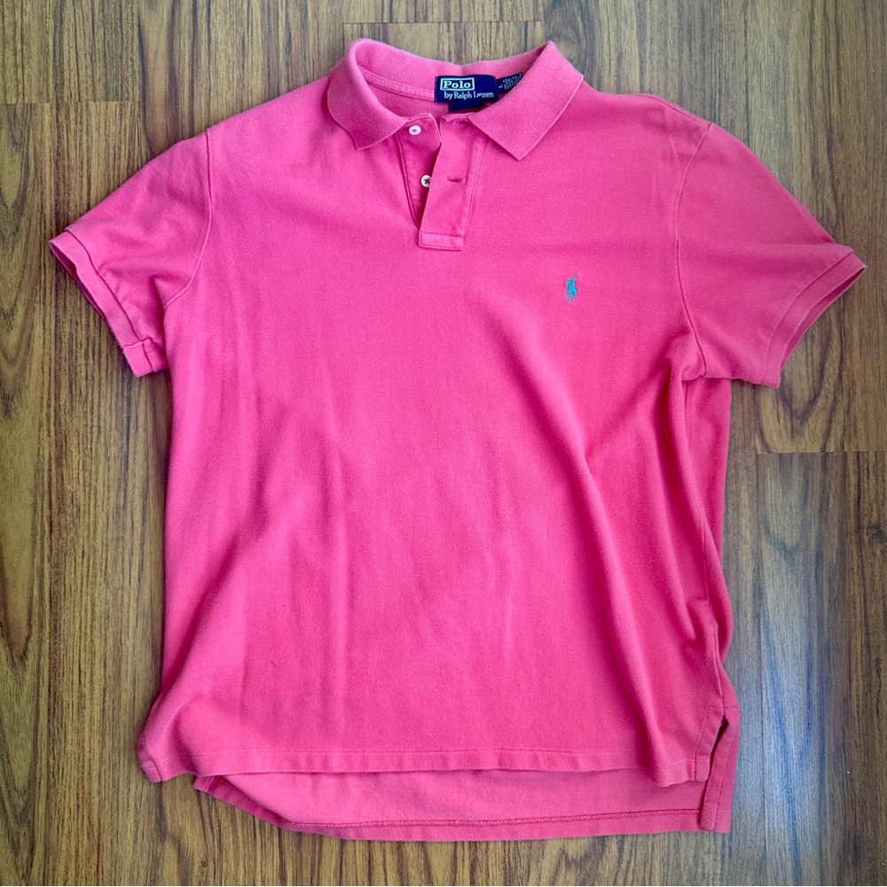 Pink Ralph Lauren Polo Size L